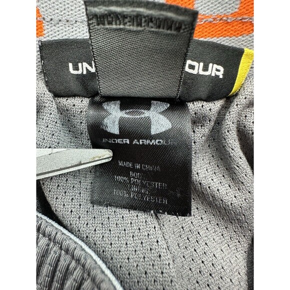 Under Armour Gray Athletic Pants Men's Medium Loose Joggers Drawstring Elastic - Picture 5 of 11